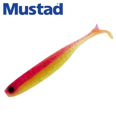 Mustad Mezashi Z-Tail Minnow 3.5inch Shoching Pink