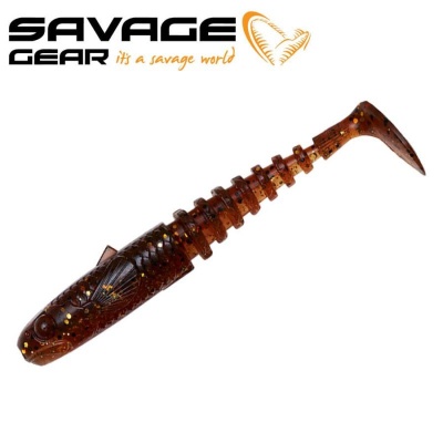 SG Gobster Shad 7.5cm 5g Motoroil UV