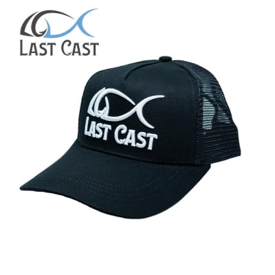 Last Cast Classic Cap - white logo