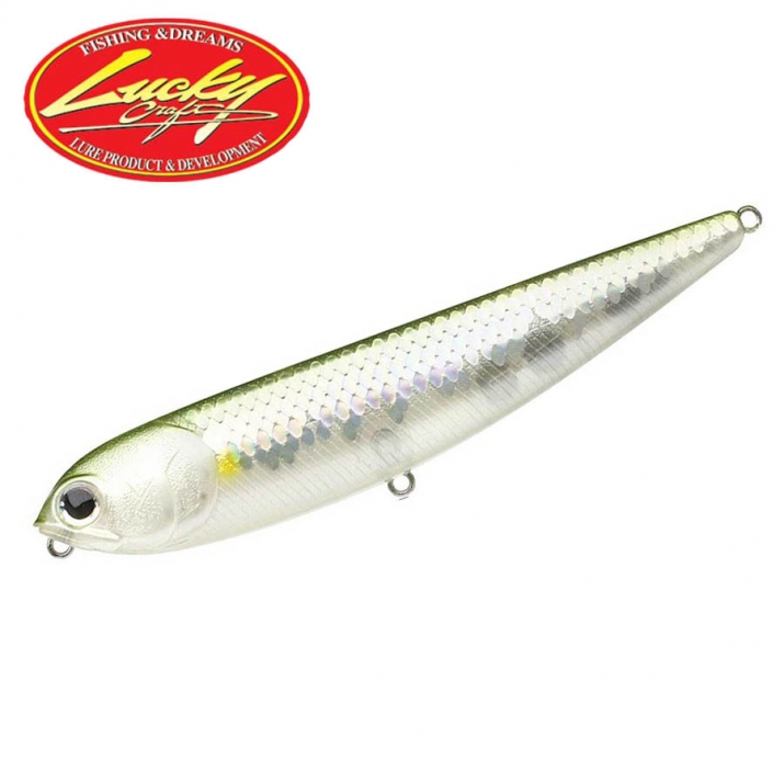 Lure Lucky Craft SW Sammy 115 zebra MS Ghost Minnow