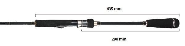 ロッド tail walk BOATGAMER SSD S76 Black & Flat テイルウォーク ボートゲーマー SSD S76 BLACK ＆ FLAT tailwalk
