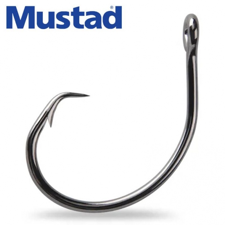Mustad Demon Wide Gap Circle Hook #4/0 Black Nickel 5pcs