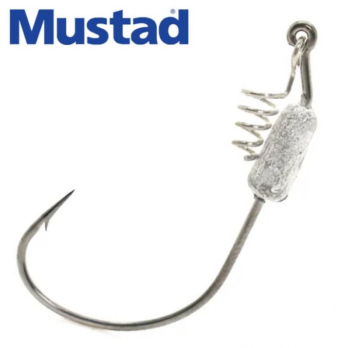 Mustad Powerlock Plus W/Spring Gripper #2/0 3pcs