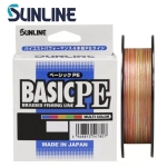 Sunline Basic PE HQ X4 Multi Color 200m Braided line