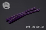 Libra Dying Worm 70 - 020 - purple with glitter / Cheese