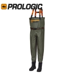 Prologic Inspire Chest Bootfoot Wader Eva Sole Jumpsuit with boots