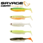 Savage Gear Fat Minnow T-Tail 9cm Mix 5pcs Set of soft lures