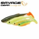 Savage Gear Fat Minnow T-Tail 13cm Mix 5pcs Set of soft lures