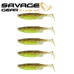 Savage Gear Fat Minnow T-Tail 7.5cm 5pcs Set of soft lures