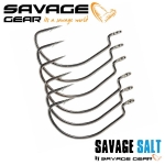 Savage Gear Savage Minnow WL Tail100 EWG Hook 6pcs Offset hook