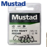 Mustad Ultra NP Eyed Heavy Feeder Eyed Barbed MU14-60333NP-BN Fishing Hooks