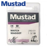 Mustad Ultra NP Match Maggot Spade Barbed MU01-90339NP-BN Fishing Hooks