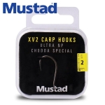 Mustad Ultra NP Carp XV2 Chodda Special 60554NP-TX Fishing Hooks