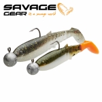 Savage Gear Cannibal Shad Kit 6.8 & 8cm Mixed Colors 36pcs