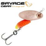 SG Grub Spinners #2 5.8g Sinking Copper Red Yellow