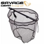 Savage Gear Foldable Net With Lock L 62x54x51cm 75cm 1pc Кеп