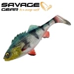 SG 4D Perch Shad 12.5cm 20g Green Silver