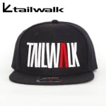 Tailwalk Flat Visor Cap BK/WT&RD Cap