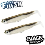 Fiiish Black Minnow No2.5 Double Combo - 10.5cm 8g Soft lure