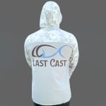 Last Cast Camo Grey Hoodie XL