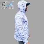 Last Cast Camo Fish Mesh Hoodie UPF 50+ UV Hoodie