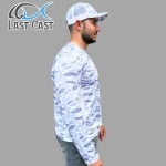 Last Cast Camo Fish Mesh Shirt UPF 50+ UV