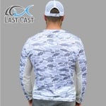 Last Cast Camo Fish Mesh Shirt UPF 50+ UV