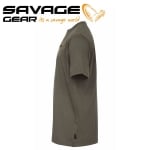 Savage Gear SG4 Logo T-Shirt Loden Green