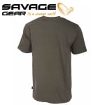 Savage Gear SG4 Logo T-Shirt Loden Green