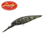 Lucky Craft Pointer 48 LB FJ Single Hook - Woodland Pellet All Star