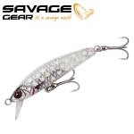 SG Gravity Minnow 6cm 12g FS Crystal White Glow