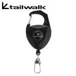 Tailwalk Pin On Reel Type-02 Black Retractor