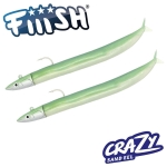 Fiiish Crazy Sand Eel No2 Double Combo - 15cm, 40g Soft lure