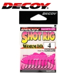 Decoy Worm 10 Shot Rig Hook Hooks