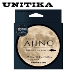 Unitika Ajing Night Polyester Pastel Orange 240m Ester lines