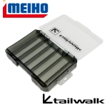 Meiho | Tailwalk Reversible D-86 Clear & Smoke Black 20.5x14.7x2.8cm