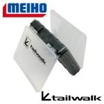Meiho | Tailwalk Reversible D-86 Clear & Smoke Black 20.5x14.7x2.8cm