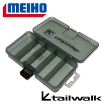 Meiho | Tailwalk SFC Lure Case L Smoke Black 18.6x10.3x3.4cm 