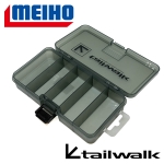 Meiho | Tailwalk SFC Lure Case M Smoke Black 16.1x9.1x3.1cm 
