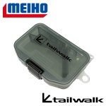 Meiho | Tailwalk SFC Lure Case SS Smoke Black 10.3x7.3x2.3cm 