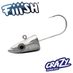 Fiiish Crazy Sand Eel 180 Jig Head 20g Shore - Raw Material Jig head