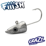 Fiiish Crazy Sand Eel 180 Jig Head 20g Shore - Raw Material Jig head