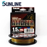 Sunline Amazer X8 Multi Color HG 300m Braided line