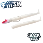 Fiiish Black Eel No2 Combo - 11cm | 15g Red Head - White Coco