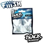 Fiiish Black Minnow No2.5 Jig Head 8g Shore - Kaki