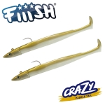 Fiiish Crazy Paddle Tail 150 Double Combo - 15cm | 20g