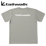 Tailwalk Dry Short Sleeve T-Shirt Type-01 Grey T-Shirt