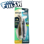 Fiiish Mix Pack 25g - Master Shad Khaki 125 mm + Black Minnow Electric Blue 120 mm Комплект силиконови примамки