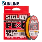 Sunline Siglon PE X8 Orange 150m Braided line