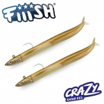 Fiiish Crazy Sand Eel 120 Double Combo - 12cm, 15g